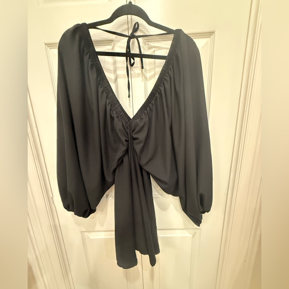 Elegant Black Women's Top